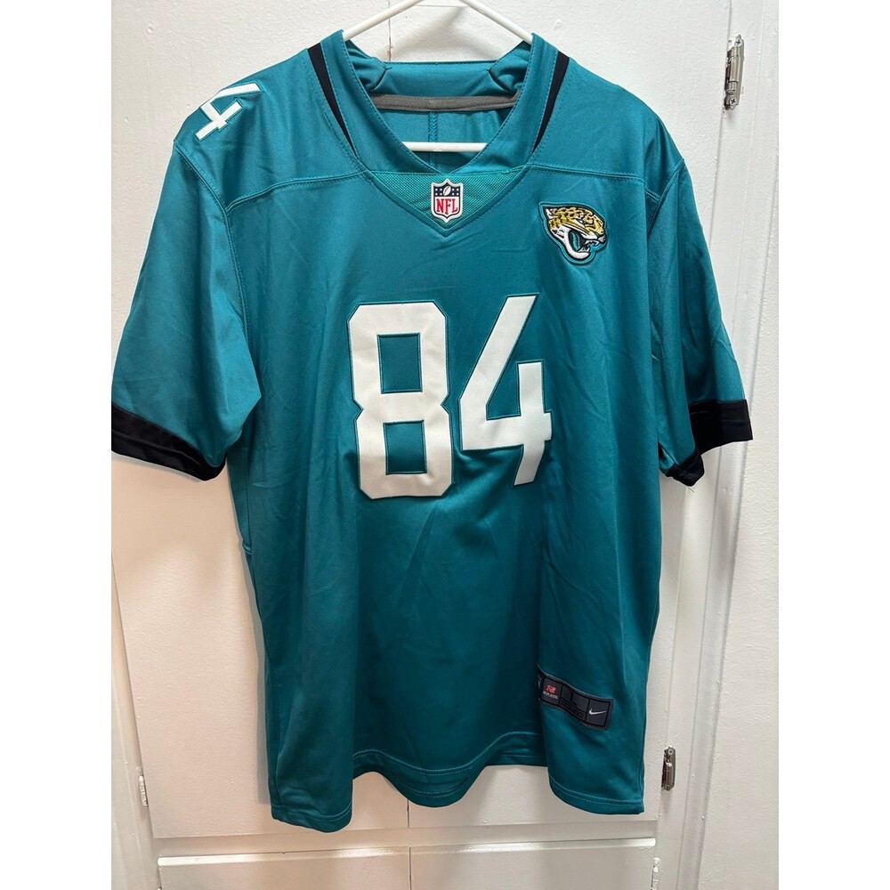 Nike Jacksonville Jaguars Keelan Cole Football Jersey Mens Size Large Teal